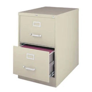 Classeur vertical commercial Hirsh à 2 tiroirs pour documents de format légal