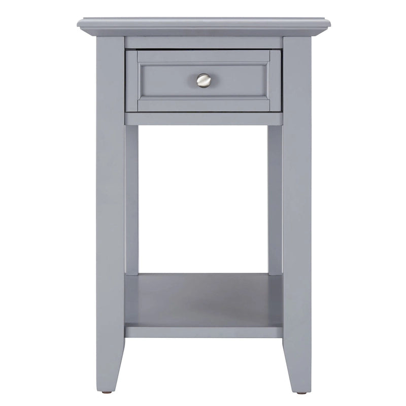 Table d'appoint à 1 tiroir Zayden avec station de charge par iNSPIRE Q Bold