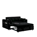 Canapé convertible 54 pouces avec deux places inclinables