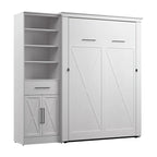 Lit escamotable grand modèle Key West avec garde-robe (88W) de Bestar
