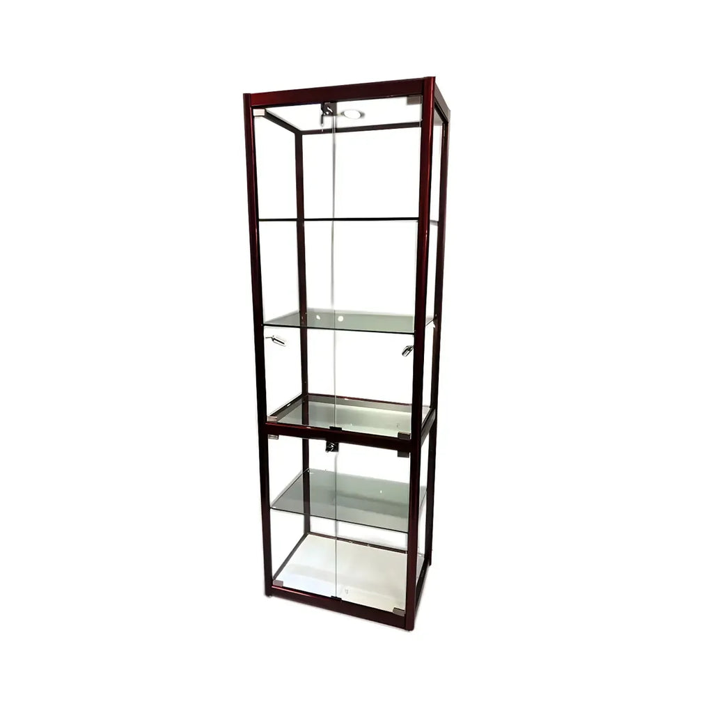Vitrine contemporaine rectangulaire en verre noir