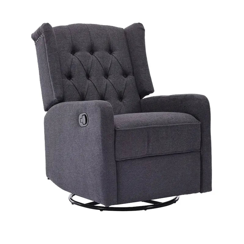 Fauteuil de relaxation multi-vitesses, rotatif à 360 degrés, avec fonction de bascule
