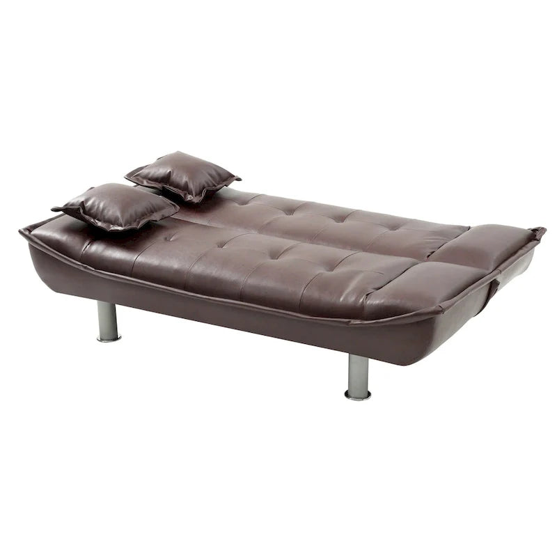 Canapé convertible en similicuir Lionel
