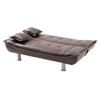 Canapé convertible en similicuir Lionel