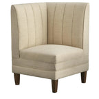 Ensemble banquette rembourrée à dossier cannelé 3 pièces Kerrington de Lifestorey