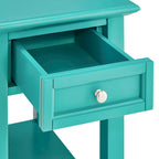Table d'appoint à 1 tiroir Zayden avec station de charge par iNSPIRE Q Bold