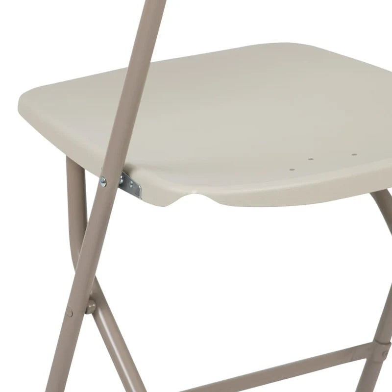 Chaise pliante en plastique - Lot de 10 - Capacité de 295 kg - Chaise événementielle