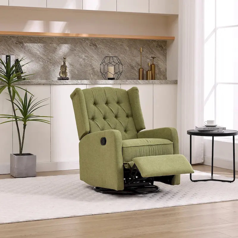 Fauteuil de relaxation multi-vitesses, rotatif à 360 degrés, avec fonction de bascule