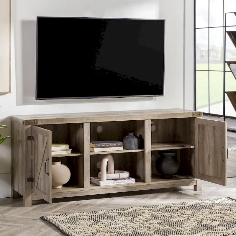 Meuble TV porte de grange 58 po Middlebrook Firebranch