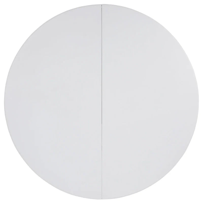 Table pliante ronde en plastique de 1,80 m avec poignée pour événements