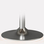Tabouret de bar réglable pivotant en cuir rembourré
