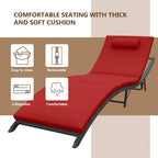Kullavik – Ensemble de 3 chaises longues d'extérieur