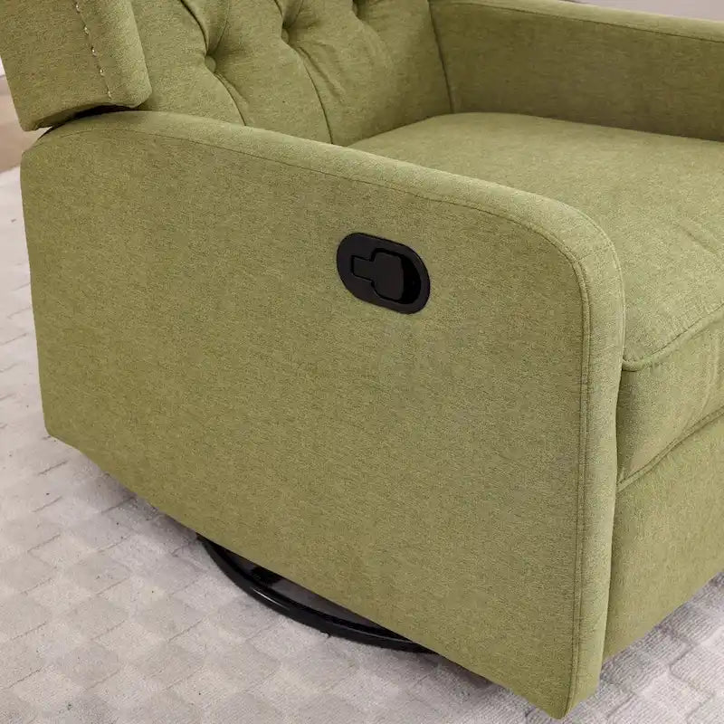 Fauteuil de relaxation multi-vitesses, rotatif à 360 degrés, avec fonction de bascule