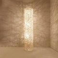 Lampadaire tressé LED à brancher pour salon