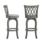 Tabouret de bar pivotant Rovinj Scroll Back