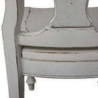 Chaise de salle à manger Magnolia Manor à dossier ajouré (lot de 2)