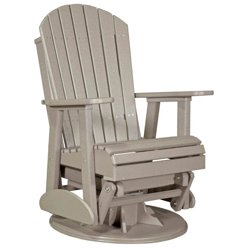 Chaise pivotante et coulissante Adirondack en Poly Lumber
