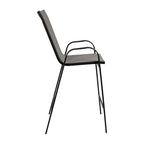 Lot de 4 tabourets de bar d'extérieur en matériau Flex Comfort – Tabouret de terrasse