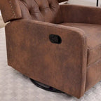Fauteuil de relaxation multi-vitesses, rotatif à 360 degrés, avec fonction de bascule