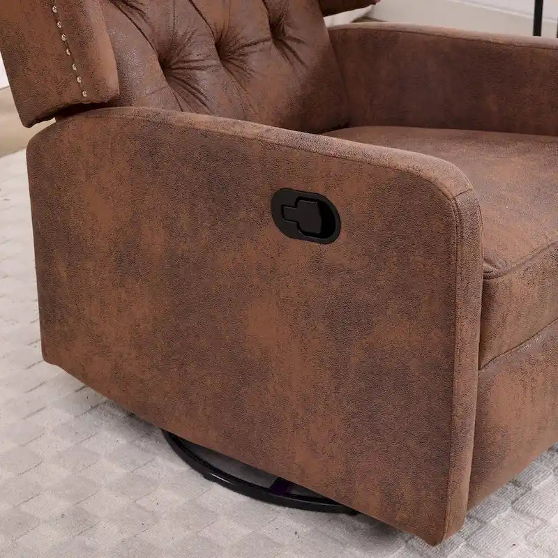 Fauteuil de relaxation multi-vitesses, rotatif à 360 degrés, avec fonction de bascule