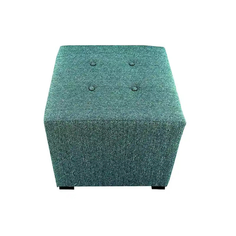MJL Furniture Text2 Olivia Pouf carré capitonné 4 boutons