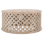 SAFAVIEH Antkea Table Basse Ronde - 35 L x 35 P x 16 H - 35Lx35Px16H
