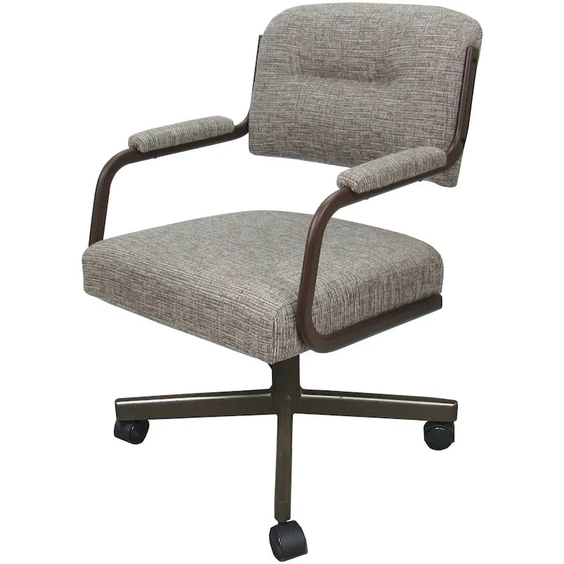 Chaise de Cuisine et de Salle à Manger Pivotante à Roulettes - M-110 - N/A