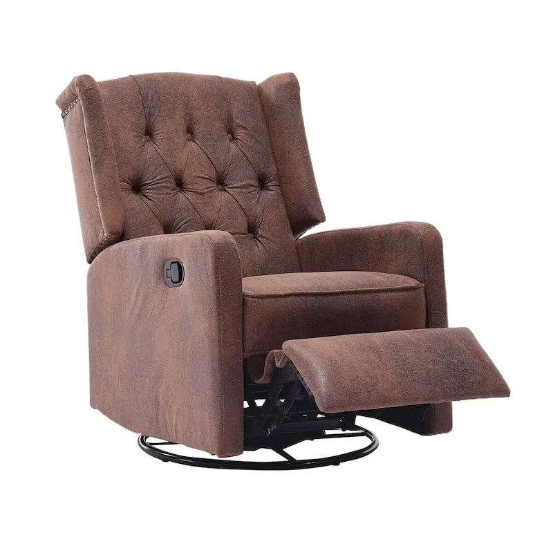 Fauteuil de relaxation multi-vitesses, rotatif à 360 degrés, avec fonction de bascule