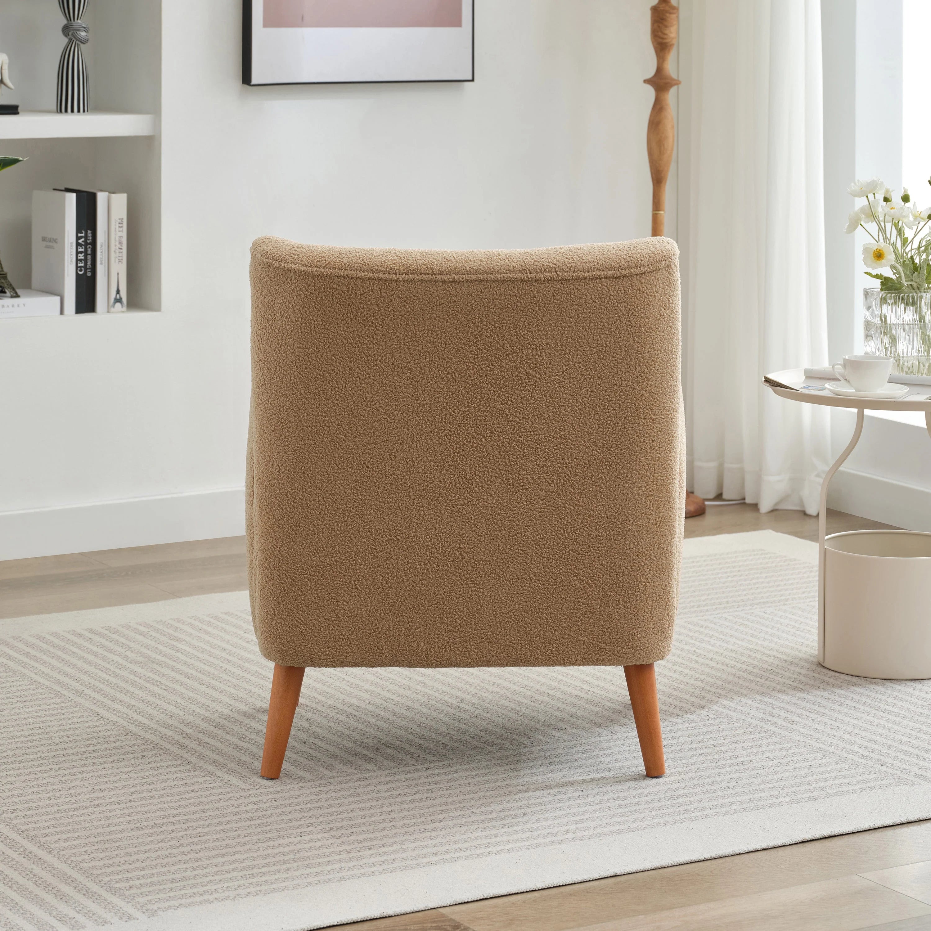 Fauteuil d'appoint moderne de luxe à dossier haut, fauteuil club, canapé individuel