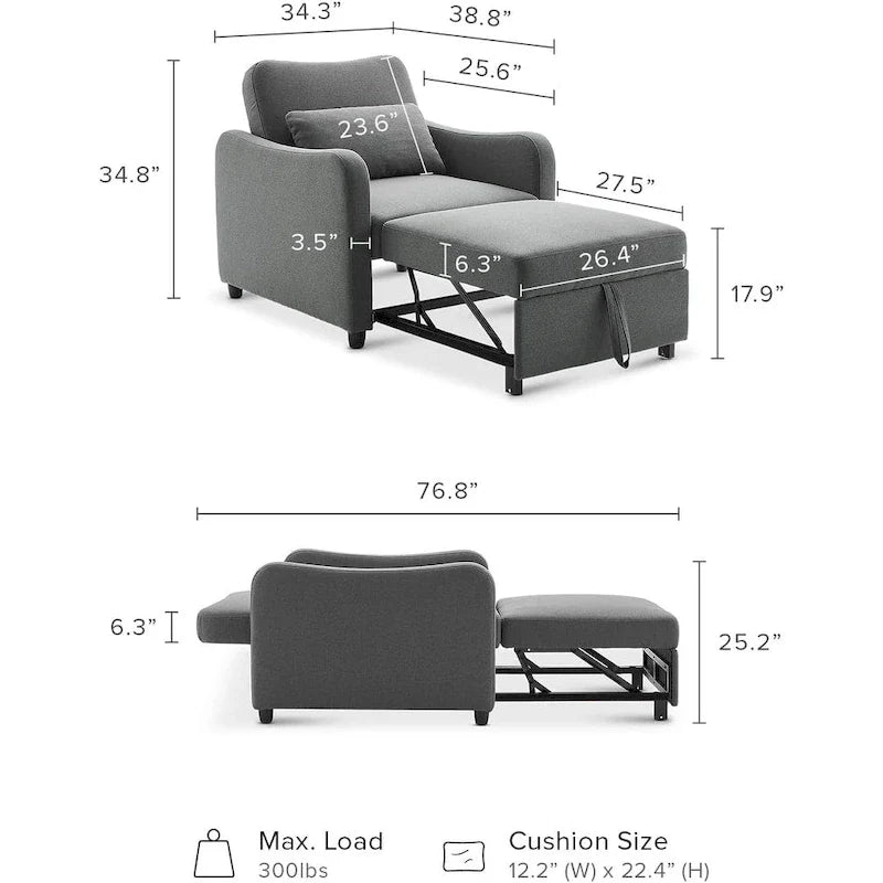 Mopio Sophie Fauteuil convertible 4-en-1